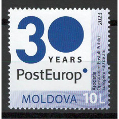 Moldova 2023 Mi 1243 MNH - PostEurop &ndash; 30 de ani