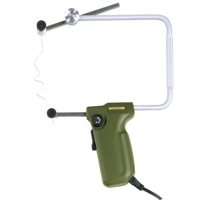 Proxxon 27082, Aparat pentru taiat cu fir cald THERMOCUT 12/E, max 200mm, fir maleabil, 12V, 60W, 150 - 350 &Acirc;&deg;C, fara transforma