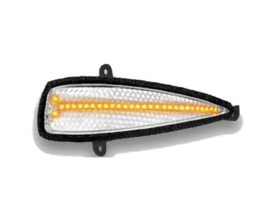 Lampa semnalizare oglinda HONDA CIVIC (FN/FK) (HB), 10.2005-09.2011, partea Stanga, indicator dinamic; LED; alb; tuning; foto