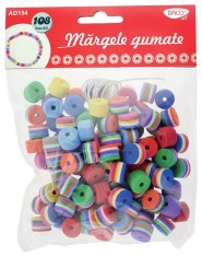 Accesorii decor margele gumate foto