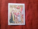 Serie 1 valoare Franta 1970 - Pictura - Scoala Print Savoia