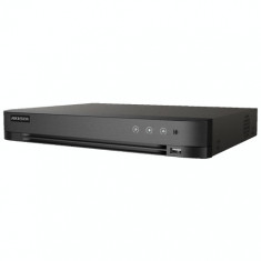 DVR AcuSense 8 ch. video 8MP, Analiza video, AUDIO &#039;over coaxial&#039;, Alarma in-out - HIKVISION iDS-7208HUHI-M1-SA