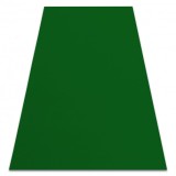 Covor anti-alunecare RUMBA 1967 o singură culoare verde, 70x200 cm