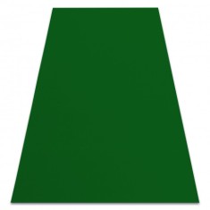 Covor anti-alunecare RUMBA 1967 o singură culoare verde, 200x600 cm