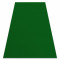 Covor anti-alunecare RUMBA 1967 o singură culoare verde, 130x200 cm