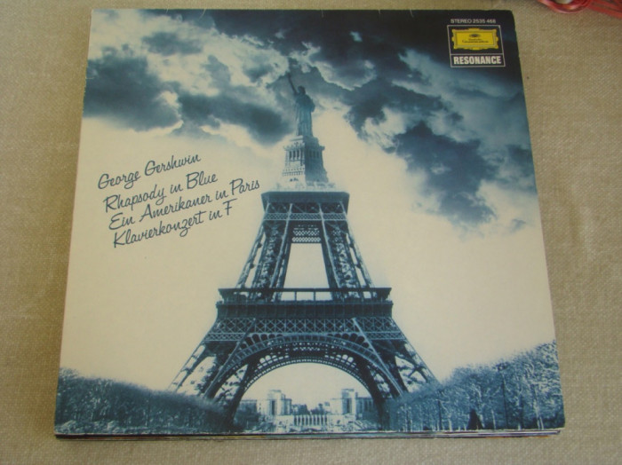 GERSHWIN - Rhapsody In Blue / An American In Paris - Vinil DEUTSCHE GRAMMOPHON