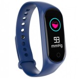Resigilat Bratara Sport M4 Techstar&reg; Pentru Fitness, Monitorizarea Presiunii Sangelui si A Batailor Inimii, Albastru