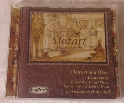 CD Mozart - Clarinet &amp;amp; Oboe Concertos foto