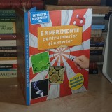 CARTE PENTRU COPII : EXPERIMENTE PENTRU INTERIOR SI EXTERIOR ( PESTE 50 DE EXPERIMENTE PALPITANTE ) , KOLN *