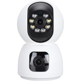 Camera de supraveghere interior, FOXMAG24, Full HD, audio-video bidirectional, alb, Wi-Fi