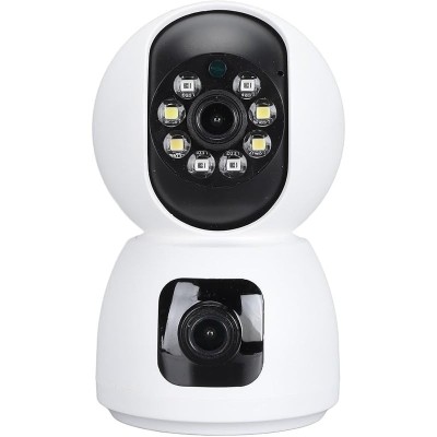 Camera de supraveghere interior, FOXMAG24, Full HD, audio-video bidirectional, alb, Wi-Fi foto