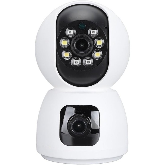 Camera de supraveghere interior, FOXMAG24, Full HD, audio-video bidirectional, alb, Wi-Fi