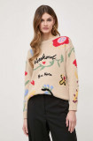 Cumpara ieftin Weekend Max Mara pulover femei, culoarea bej 2415360000000