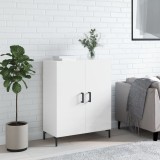 vidaXL Servantă, alb extralucios, 69,5x34x90 cm, lemn compozit