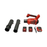 Suflanta de aer pentru gradina 21V cu 2 acumulatori 4Ah, Brushless, Turbo