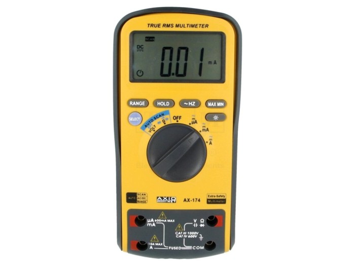 Multimetru digital LCD True RMS