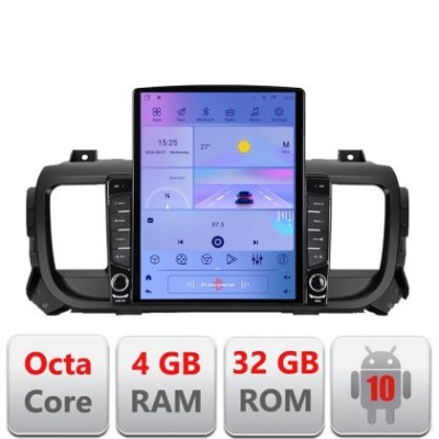 Navigatie Citroen Jumpy Toyota Proace Peugeot Traveller G-jumpy16 ecran tip TESLA 9.7&amp;quot; cu Android Radio Bluetooth Inte v3 CarStore Technology foto