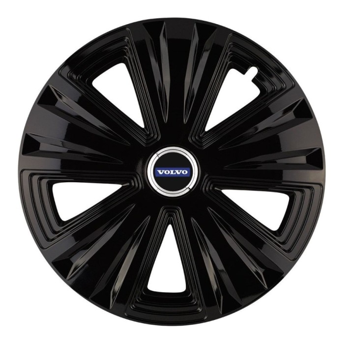 Set 4 capace roti Glory Negru R14 Compatibil Cu Volvo