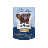 Club 4 Paws Premium Plus Selection Hrana pentru caini adulti de talie mica -Bucati de somon si macrou in sos,12x85g
