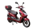 Scuter Electric ZT-27 Warrior EEC, motor 900W, baterie 48V 12Ah, viteza 25 Km/h, autonomie 40km, nu necesita permis de conducere - Roșu