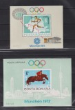 ROMANIA SET COLITE 788-789; 798-799; 806-807 MNH 3 SCAN
