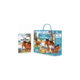 Cunoaste si exploreaza - Puzzle Epoca Preistorica (200 piese), Edc