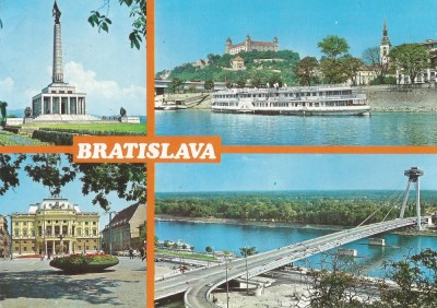 *Cehoslovacia, poduri (1), Bratislava, c.p.i., circulata, 1973 foto