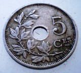 7.340 BELGIA 5 CENTIMES 1920 BELGIQUE, Europa, Cupru-Nichel