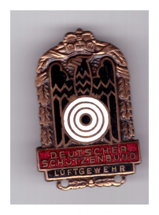 Insigna militara germana Deutscher Schutzenbund Luftgewehr