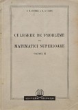 Culegere de probleme de matematici superioare, vol. III - N. M. Gunther, R. O. Cuzmin