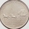 585 Cehoslovacia 100 Korun 1982 Horse drawn railway km 107 argint