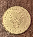 M3C1 124 - Jeton de colectie - FREEDOM - 2010