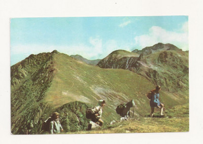 Carte Postala veche - Vedere din muntii Fagaras, Necirculata foto