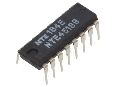 Contor Ascendent Digital BCD CMOS 2 Canale DIP16 3-18V foto