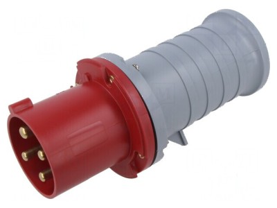 Conector AC trifazat 63A 415VAC IP44 foto