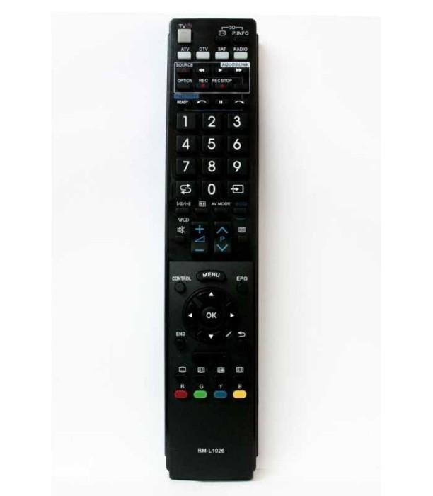 Telecomanda compatibila TV Sharp RM-L1026 IR 1429 (139)