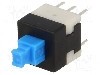 Microintrerupator, 8x8mm, ON-ON, DPDT, CANAL ELECTRONIC - BS-800-L