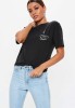 Tricou dama negru - Espresso Yourself II - L, THEICONIC