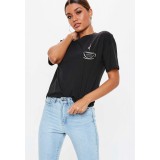Tricou dama negru - Espresso Yourself II - XL