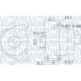 Alternator Fiat 500 C (312), Doblo Cargo (263), Panda (312 , Punto (199), Punto Evo Box / Liftback (199), Tipo Liftback (356 , Tipo Sedan (356 ; Lanc, Magneti Marelli