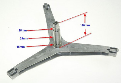 TRIPODA TAMBUR SAMSUNG DC97-15963A Masina de Spalat Samsung WF9622 foto