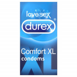 Prezervative - Durex Confort XL Prezervative Extra Mari pentru un Confort Sporit 6 bucati