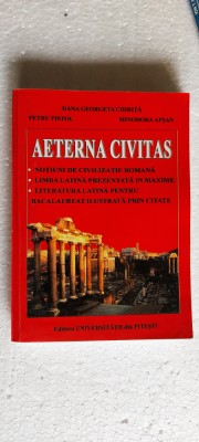 AETERNA CIVITAS - DANA GEORGETA CHIRITA , PETRU PISTOL , MINODORA APSAN foto