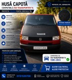 Husa Capota VW T4 Transporter Caravelle Multivan Piele Ecologica Neagra Carlige Prindere