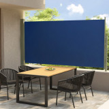 Copertina laterala retractabila de terasa, albastru, 160x300 cm GartenMobel Dekor, vidaXL