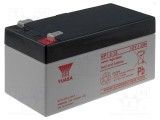 Acumul: plumb-acid 12V 1,2Ah AGM nu necesită &icirc;ntreţinere