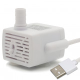 Pompa de apa pentru dispenser apa automat tip fantana pentru caini si pisici, Linomag&reg;, cablu USB