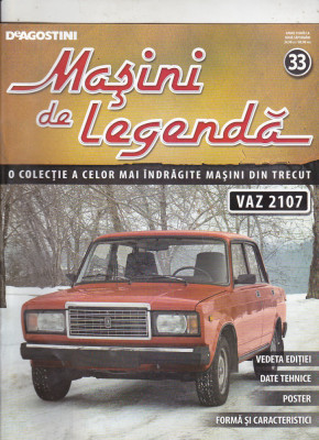 bnk ant Revista Masini de legenda 33 - VAZ 2107 foto