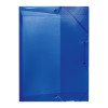 Mapa a4 pp 40mm cu elastic albastra, Herlitz