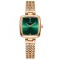 Ceas dama Poedagar Elegant Casual Fashion Quartz Auriu Verde